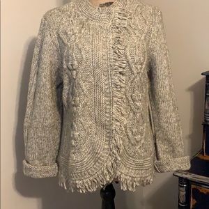 Tribal Chunky Sweater Cardigan or Topper